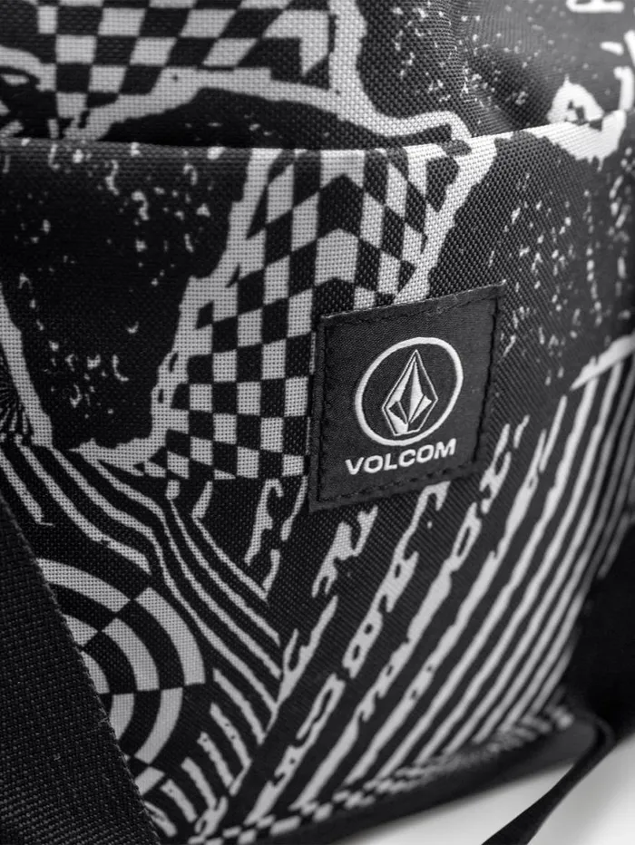 Out There Cooler 14 Cans 8211 Black White Mens Volcom Bags and Backpacks
