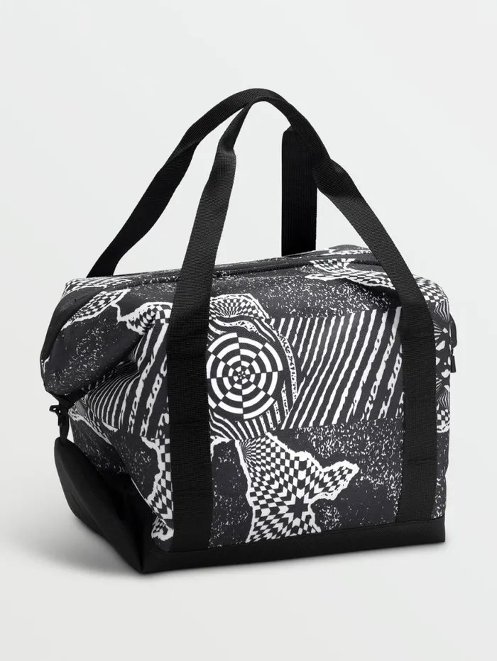 Out There Cooler 14 Cans 8211 Black White Mens Volcom Bags and Backpacks