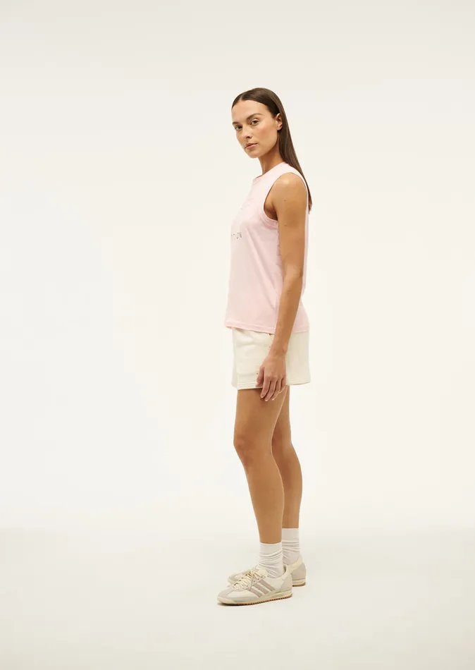 PE Nation HEADS UP TANK IN CRYSTAL ROSE Women Tanks