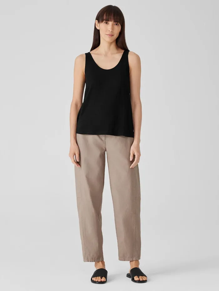 Pants Shorts and Jumpsuits Women Eileen Fisher Cotton Hemp Stretch Lantern Pant Briar Pants Shorts and Jumpsuits Women Eileen Fisher Cotton Hemp Stretch Lantern Pant Briar