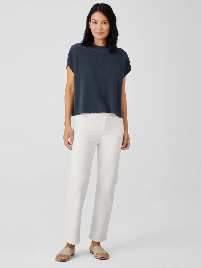 Pants Shorts and Jumpsuits Women Eileen Fisher Undyed Organic Cotton Denim Straight Jean Undyed Natural Pants Shorts and Jumpsuits Women Eileen Fisher Undyed Organic Cotton Denim Straight Jean Undyed Natural