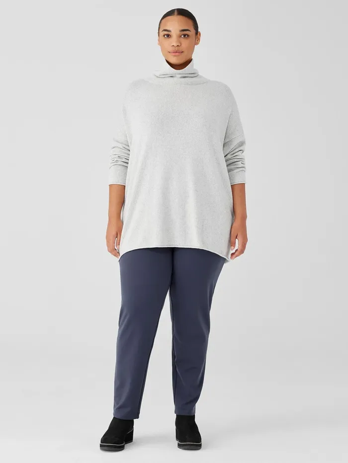 Pants Shorts and Jumpsuits Women Eileen Fisher Washable Flex Ponte Pant Ocean
