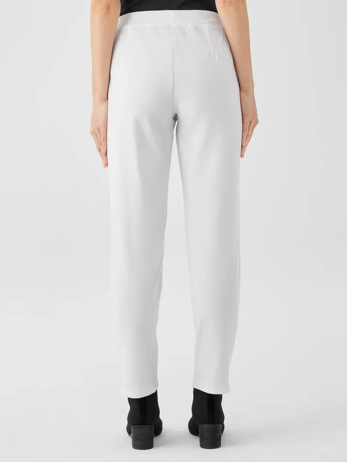 Pants Shorts and Jumpsuits Women Eileen Fisher Washable Stretch Crepe Pant White
