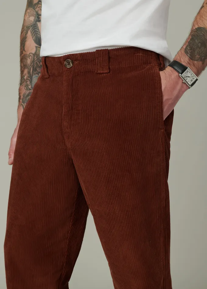 Pants Trousers Joe8217s Jeans Men RELAXED CORD TROUSER 32quot Mocha Bisque