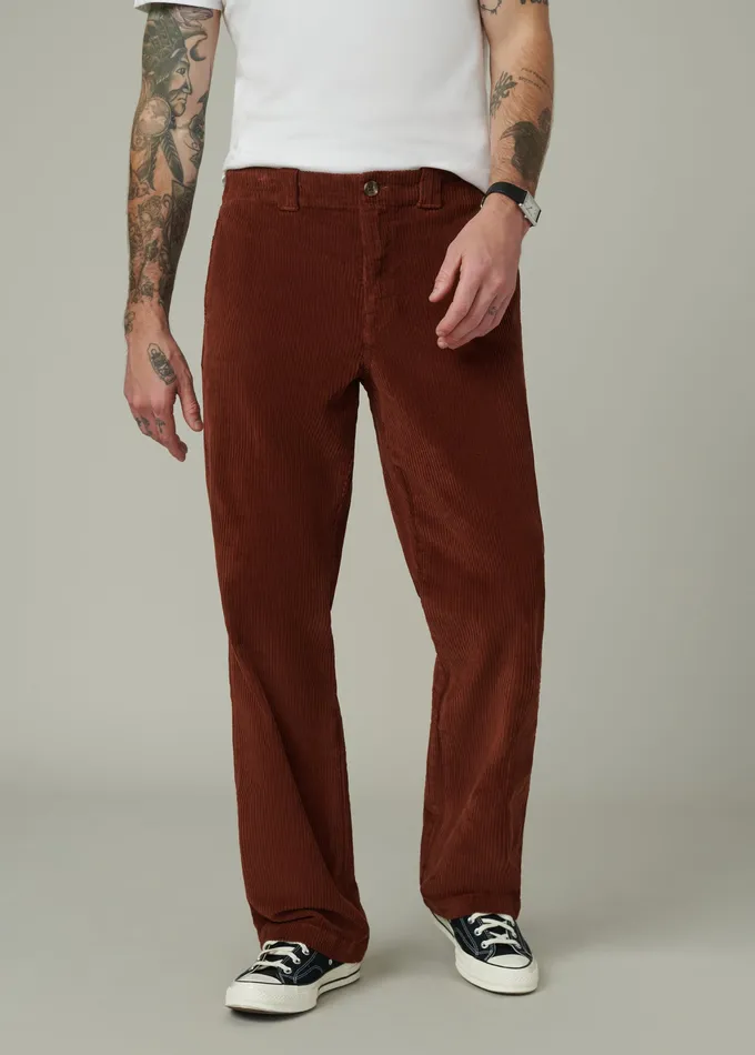 Pants Trousers Joe8217s Jeans Men RELAXED CORD TROUSER 32quot Mocha Bisque