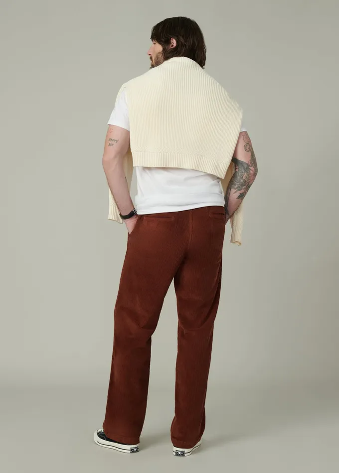 Pants Trousers Joe8217s Jeans Men RELAXED CORD TROUSER 32quot Mocha Bisque