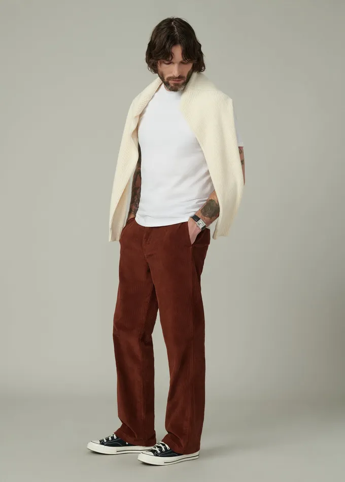 Pants Trousers Joe8217s Jeans Men RELAXED CORD TROUSER 32quot Mocha Bisque