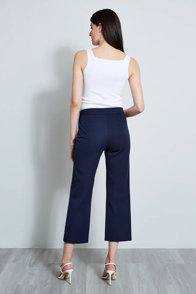 Pants Women Elie Tahari Button Detail Pant NAVY YARD