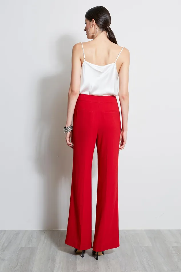 Pants Women Elie Tahari Crepe Wide Leg Pant SIREN