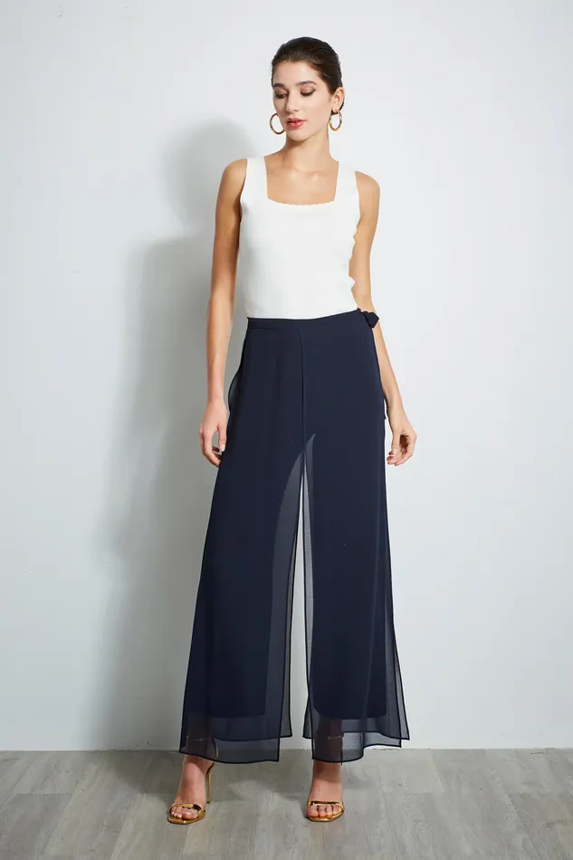 Pants Women Elie Tahari Overlay Pant STARGAZER