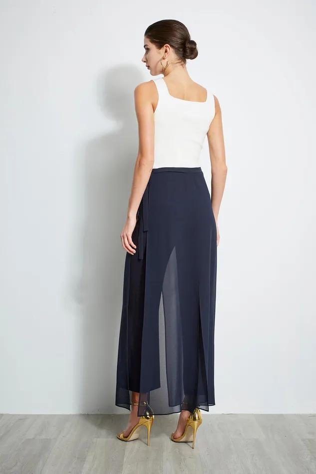 Pants Women Elie Tahari Overlay Pant STARGAZER