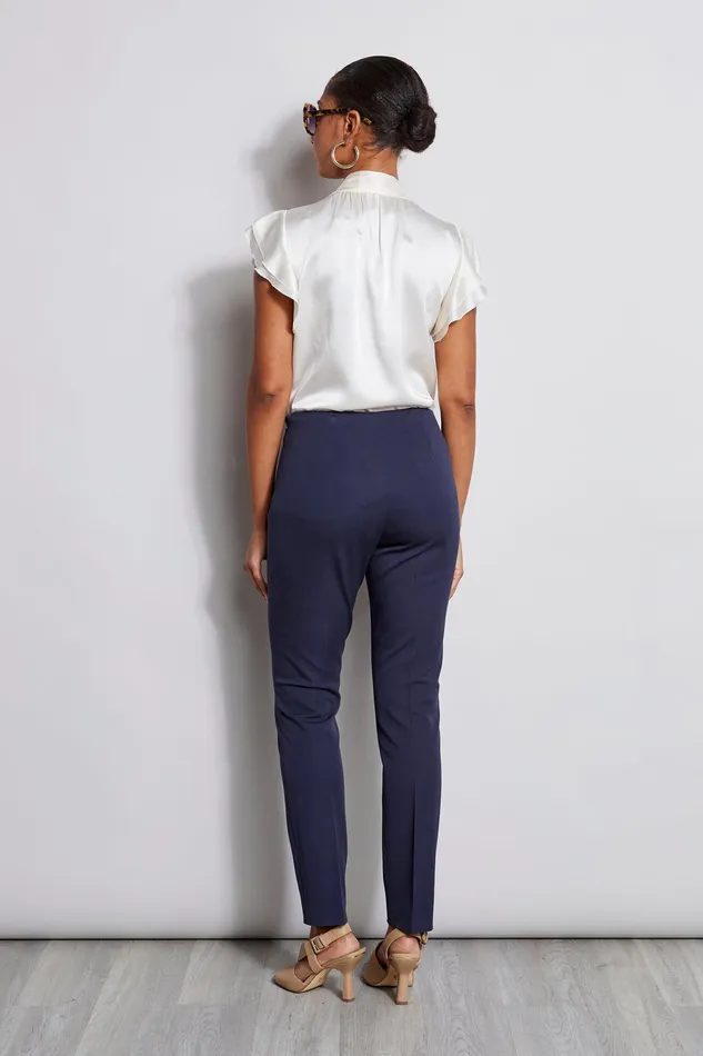 Pants Women Elie Tahari Skinny Long Pant NAVY YARD
