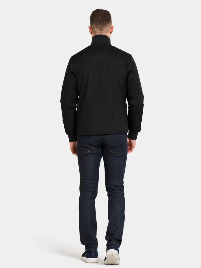 Peder Jacket Black Men Didriksons Spring Jackets
