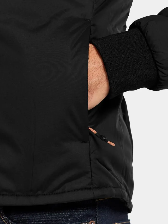 Peder Jacket Black Men Didriksons Spring Jackets