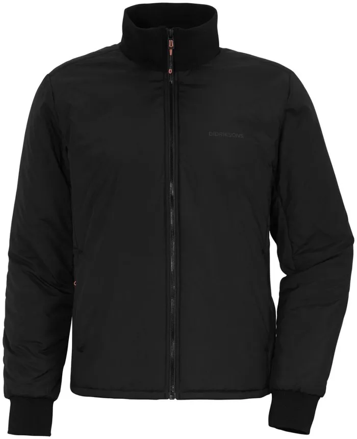 Peder Jacket Black Men Didriksons Spring Jackets