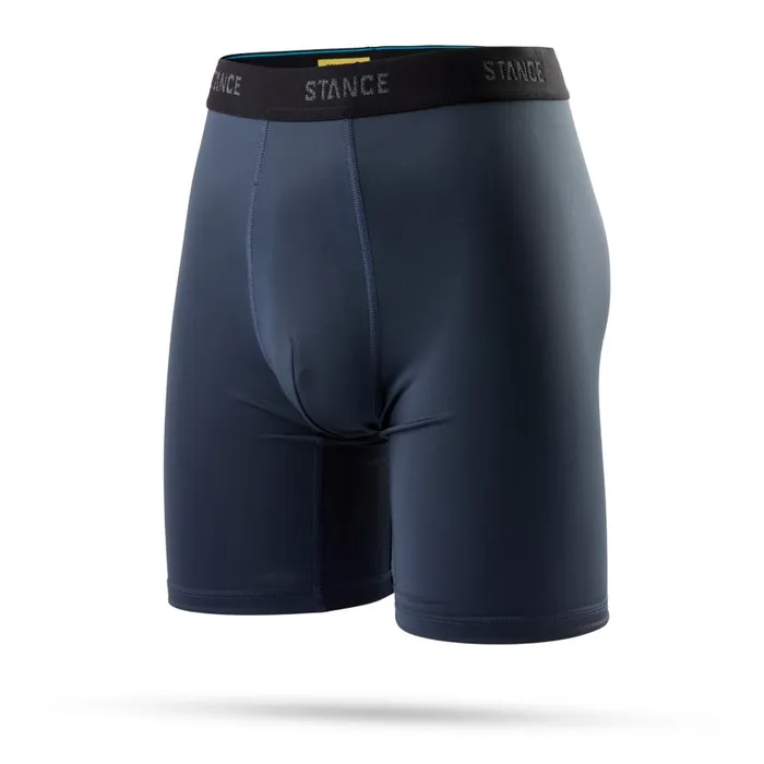 Performance Boxer Brief With Compression Navy Men Stance Boxers and Briefs