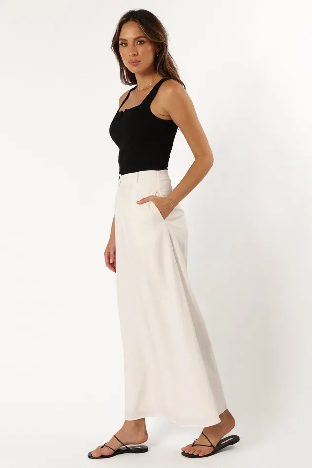 Petal and Pup Pants Women Colleen Pant White