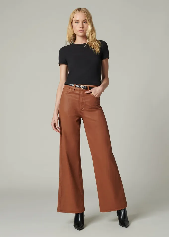 Petite Joe8217s Jeans Women THE MIA Leather Brown