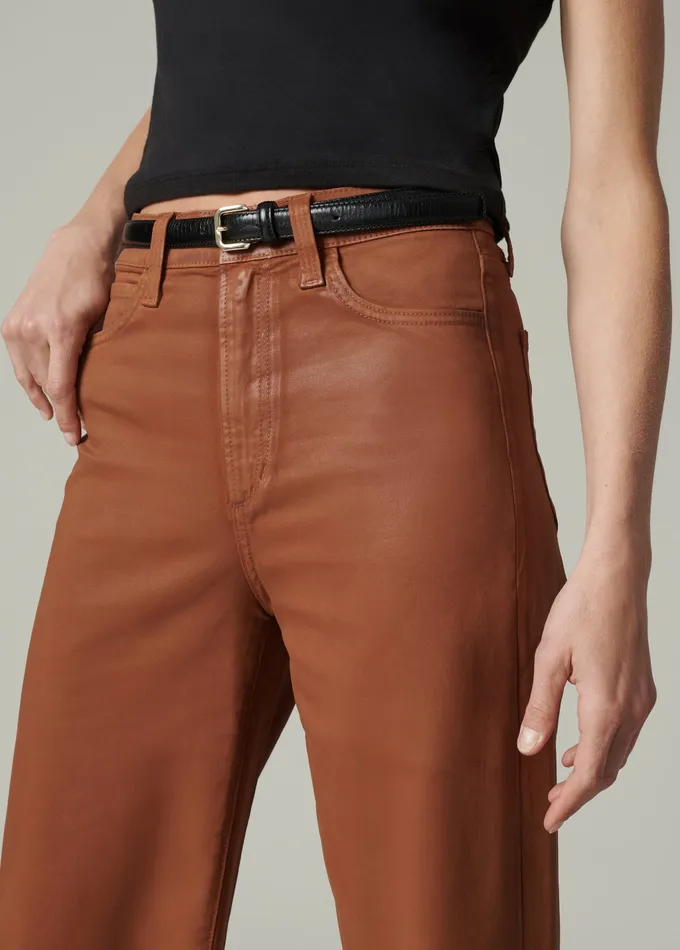 Petite Joe8217s Jeans Women THE MIA Leather Brown