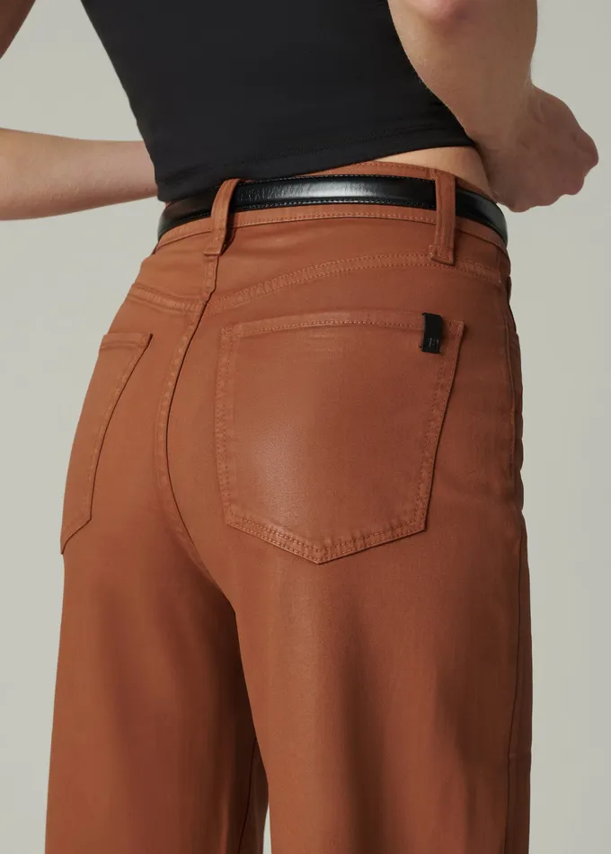 Petite Joe8217s Jeans Women THE MIA Leather Brown