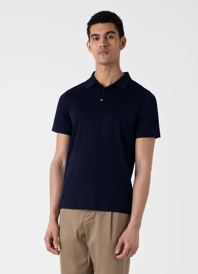 Polo Shirts Classic Jersey Polo Shirt Navy ussunspel Men Polo Shirts Classic Jersey Polo Shirt Navy ussunspel Men