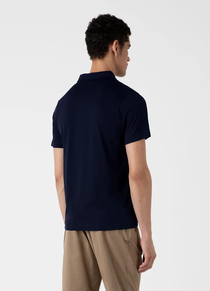 Polo Shirts Classic Jersey Polo Shirt Navy ussunspel Men Polo Shirts Classic Jersey Polo Shirt Navy ussunspel Men