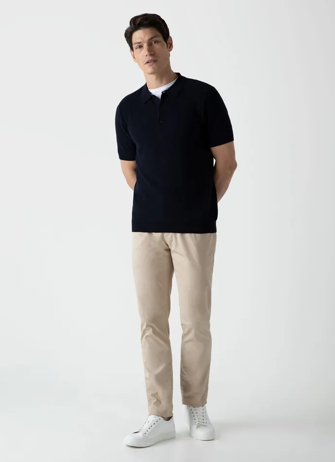 Polo Shirts Knit Polo Shirt Navy ussunspel Men Polo Shirts Knit Polo Shirt Navy ussunspel Men
