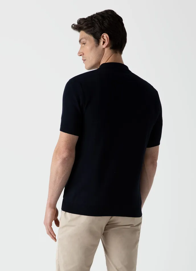 Polo Shirts Knit Polo Shirt Navy ussunspel Men Polo Shirts Knit Polo Shirt Navy ussunspel Men