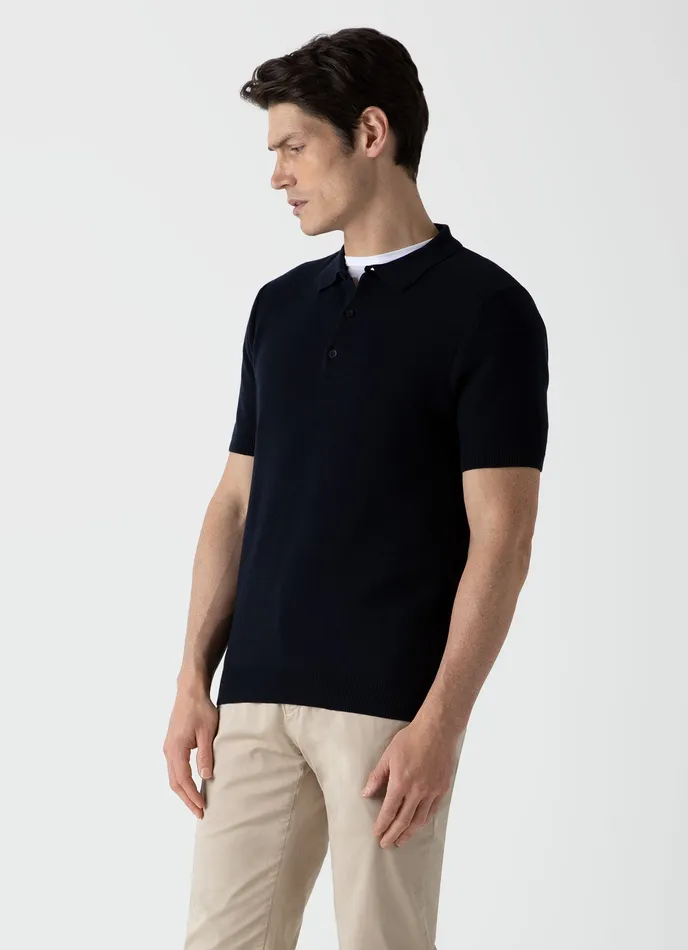 Polo Shirts Knit Polo Shirt Navy ussunspel Men Polo Shirts Knit Polo Shirt Navy ussunspel Men