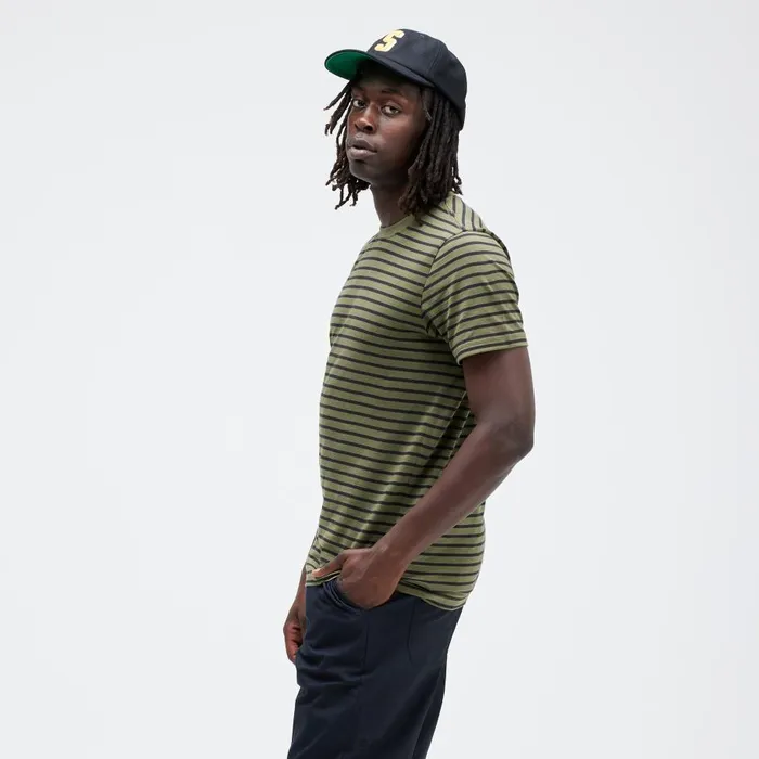 Premiere Tee With Butter Blend Green Men Stance Shirts and Tees