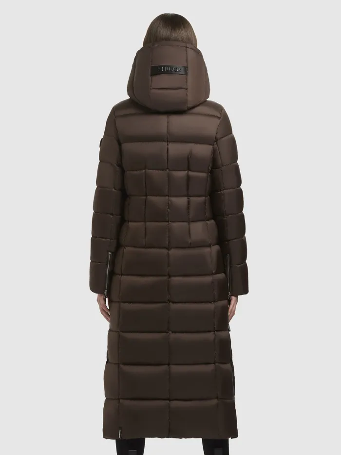Puffer Coats Mantel MALEE Dunkelbraun Dunkelbraun 8211 KHUJO Women