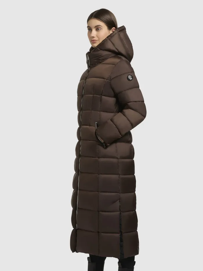 Puffer Coats Mantel MALEE Dunkelbraun Dunkelbraun 8211 KHUJO Women
