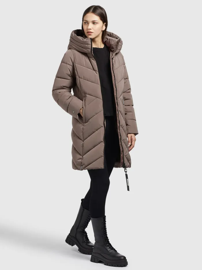 Quilted Jackets Jacke FORMIN Taupe Taupe 8211 KHUJO Women
