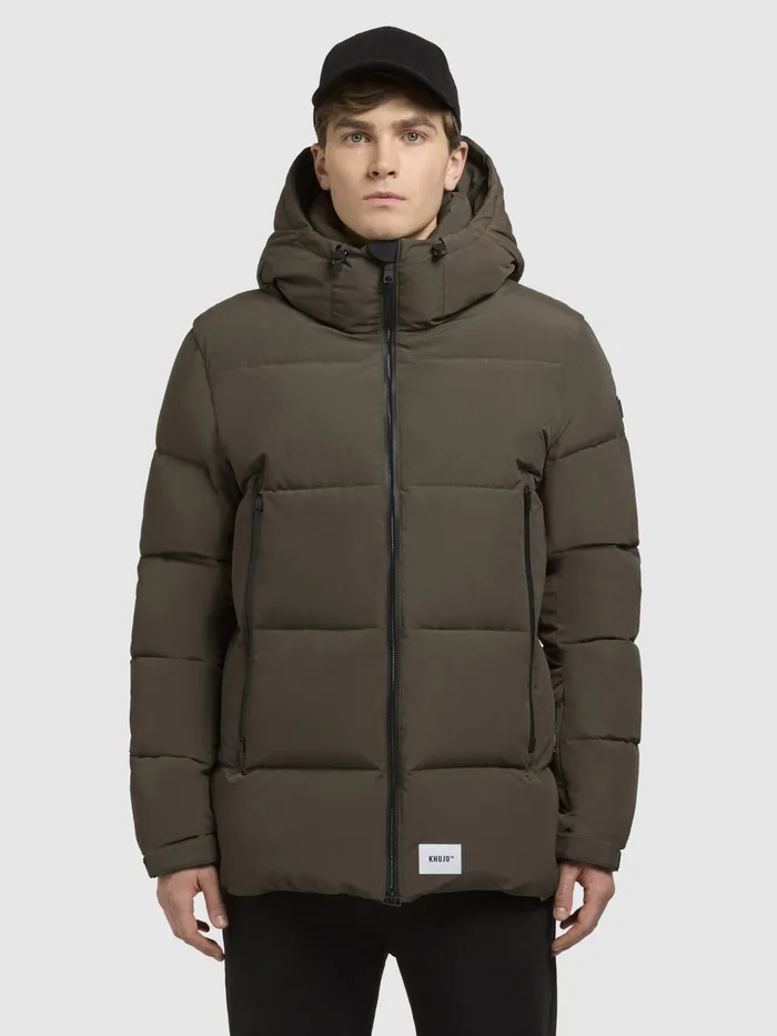 Quilted Jackets Jacke ROAN Khaki Khaki 8211 KHUJO Men