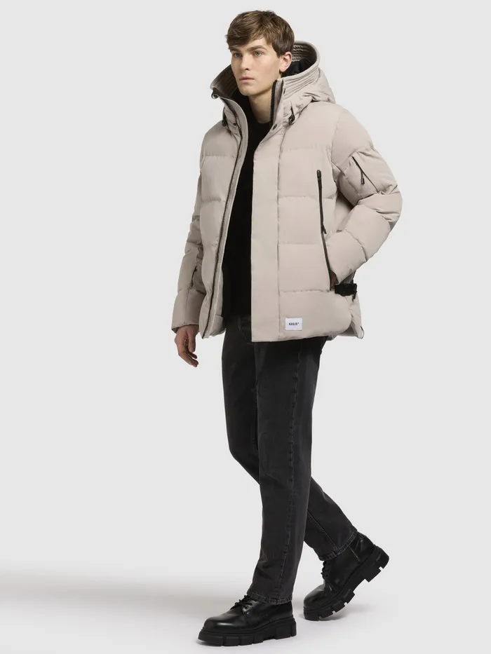 Quilted Jackets Jacke TATO Hellgrau Hellgrau KHUJO Men