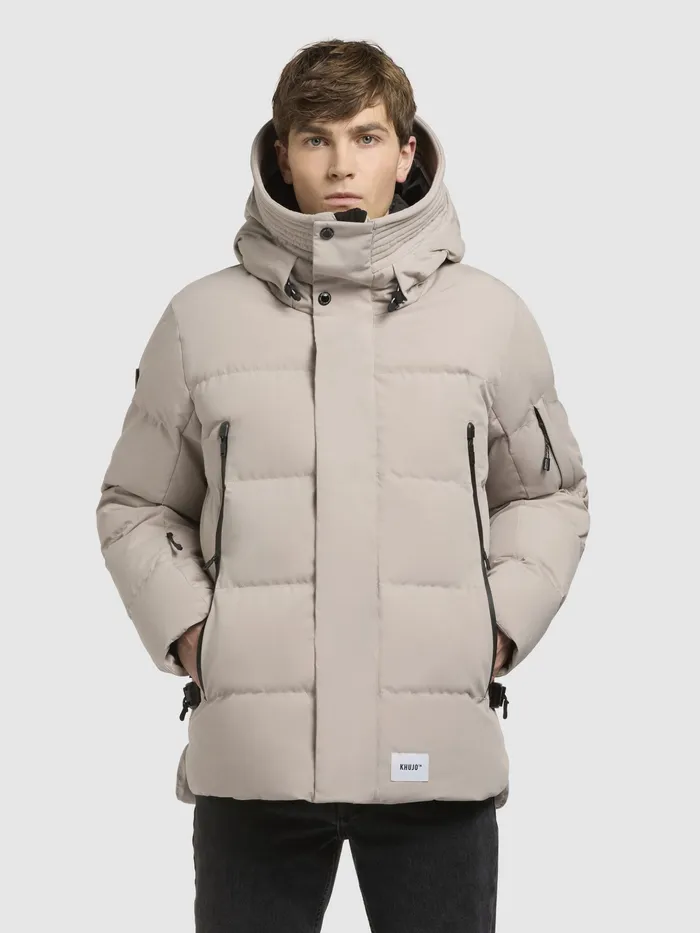 Quilted Jackets Jacke TATO Hellgrau Hellgrau KHUJO Men