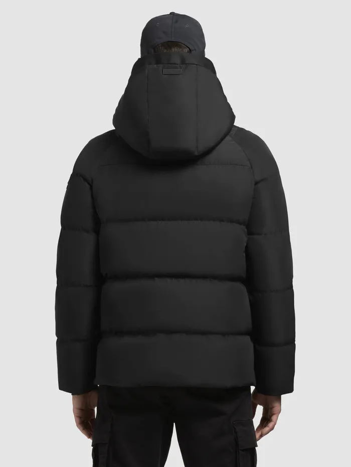Quilted Jackets KHUJO Men Jacke GRAMOS Schwarz Schwarz