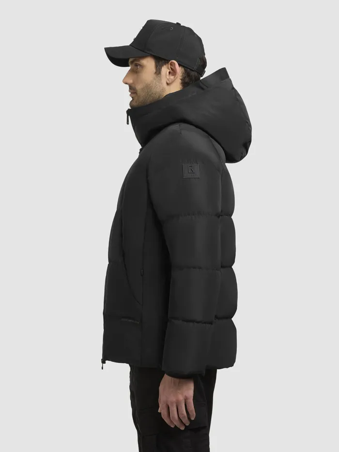 Quilted Jackets KHUJO Men Jacke GRAMOS Schwarz Schwarz