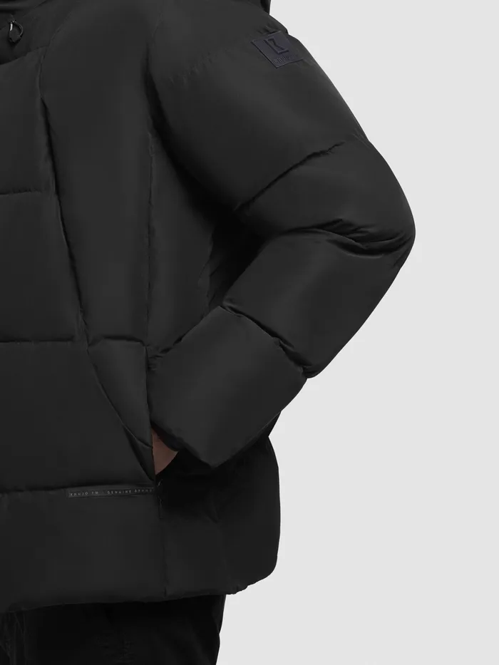 Quilted Jackets KHUJO Men Jacke GRAMOS Schwarz Schwarz