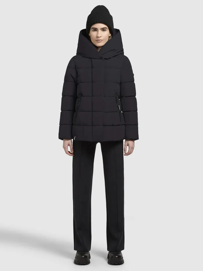 Quilted Jackets KHUJO Women Jacke Jacke CAMEA Schwarz Schwarz