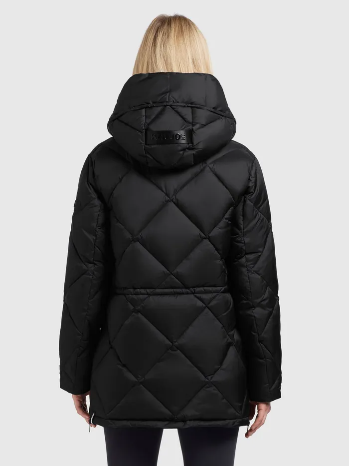 Quilted Jackets Women Jacke ZALONA Schwarz Schwarz KHUJO