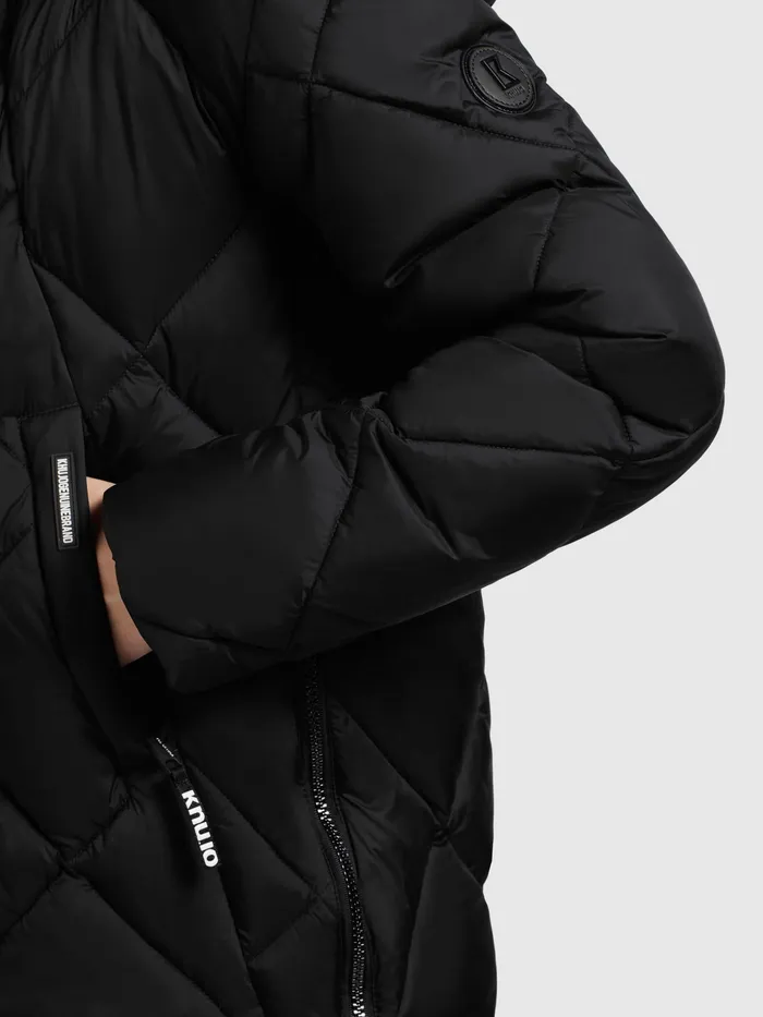 Quilted Jackets Women Jacke ZALONA Schwarz Schwarz KHUJO
