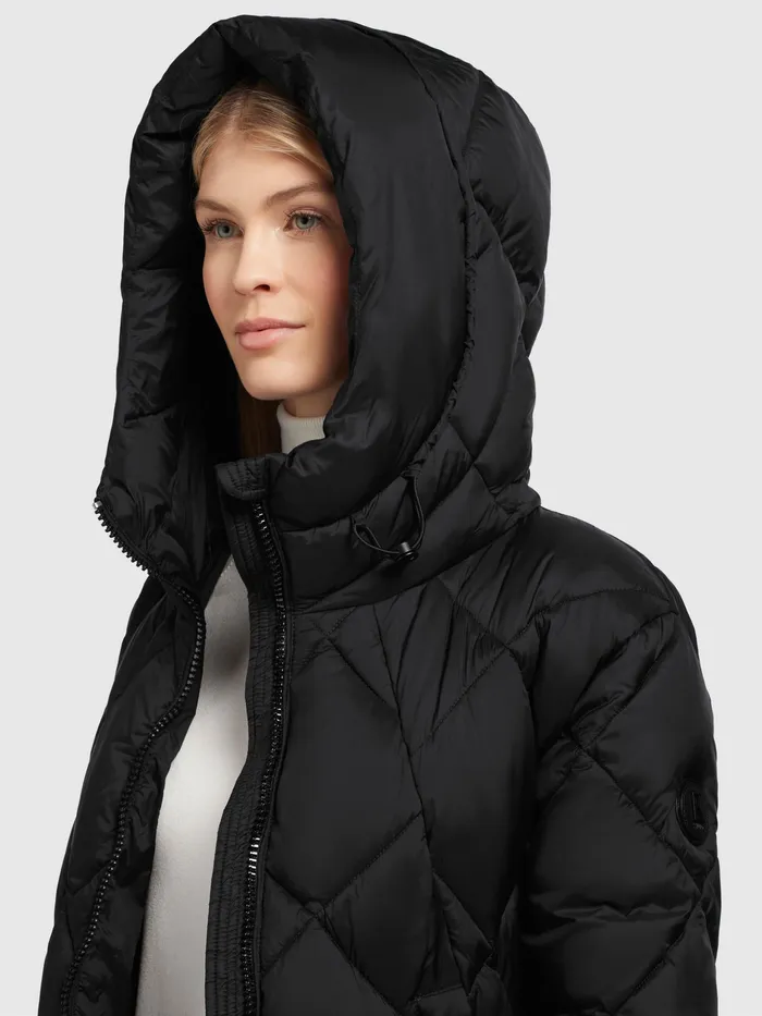 Quilted Jackets Women Jacke ZALONA Schwarz Schwarz KHUJO