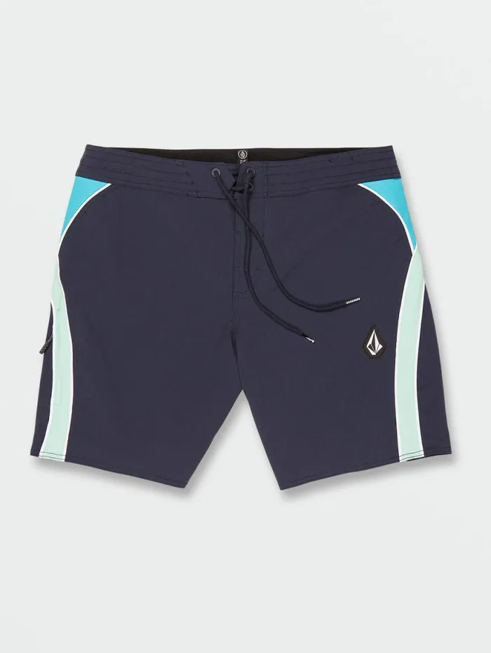 Rangled Liberators Trunks 8211 Navy Mens Volcom Boardshorts and Trunks