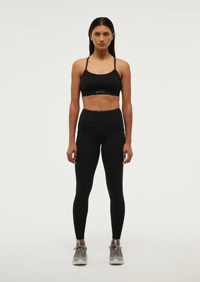 RECALIBRATE FULL LENGTH LEGGING IN BLACK Leggings PE Nation Women