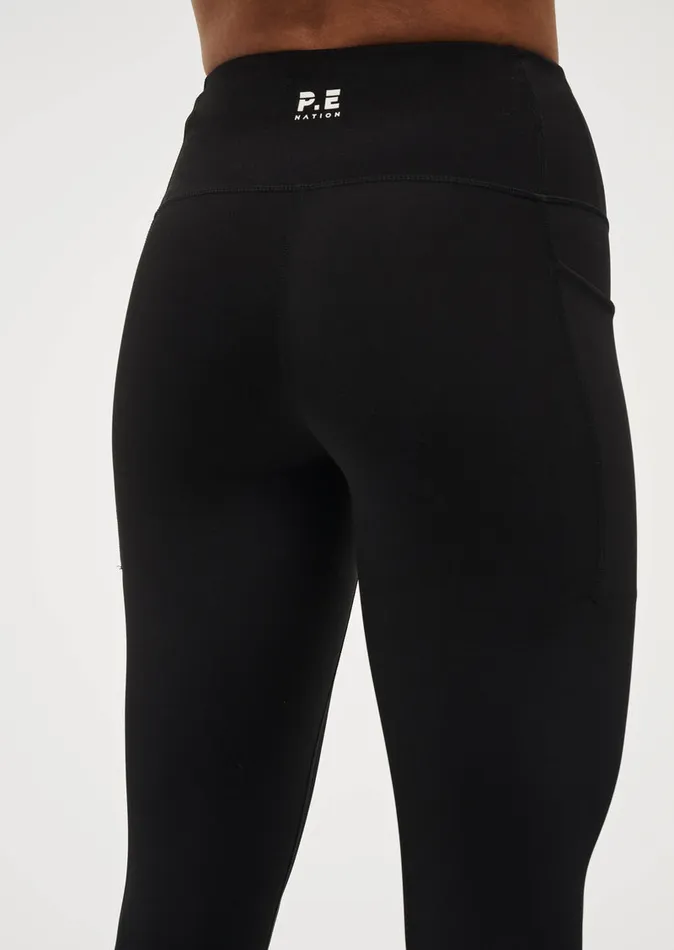 RECALIBRATE FULL LENGTH LEGGING IN BLACK Leggings PE Nation Women