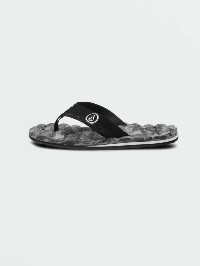 Recliner Sandals 8211 Grey Combo Mens Volcom Sandals