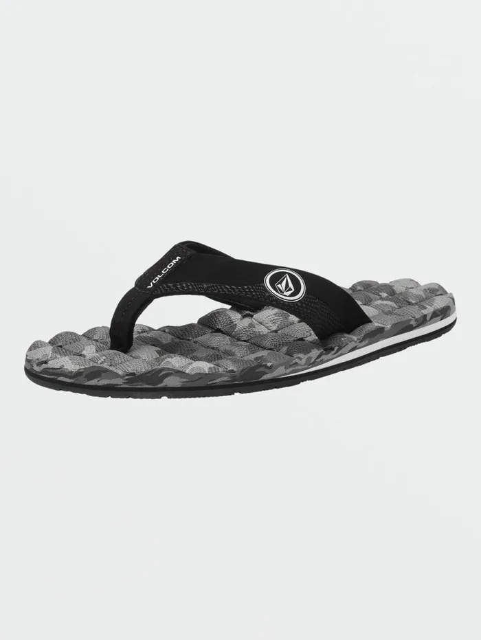 Recliner Sandals 8211 Grey Combo Mens Volcom Sandals