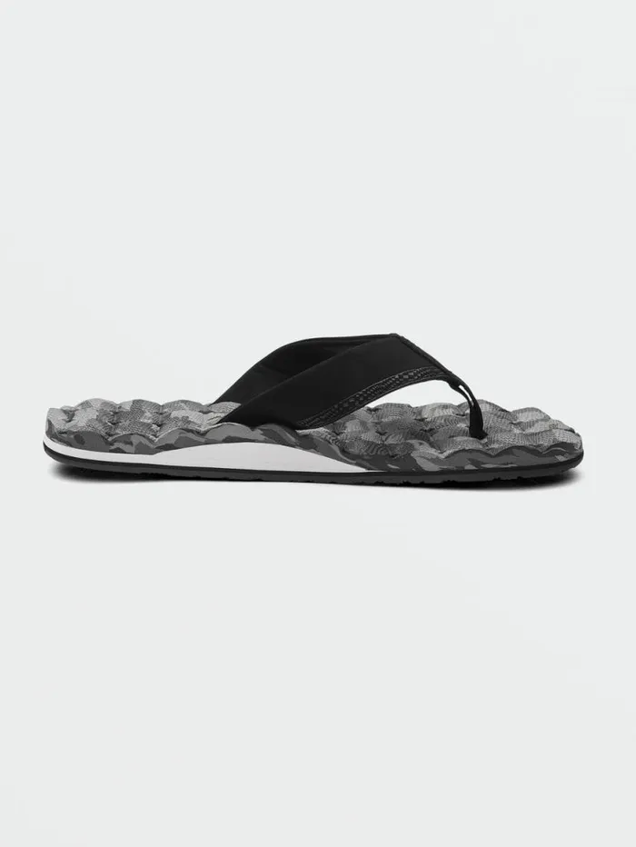 Recliner Sandals 8211 Grey Combo Mens Volcom Sandals