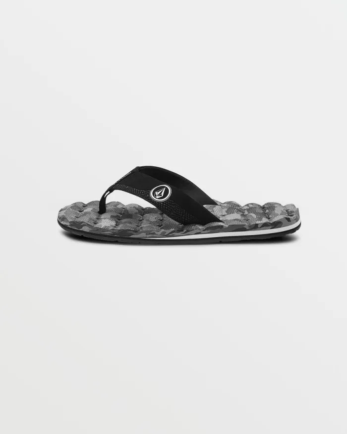 Recliner Sandals 8211 Grey Combo Mens Volcom Sandals